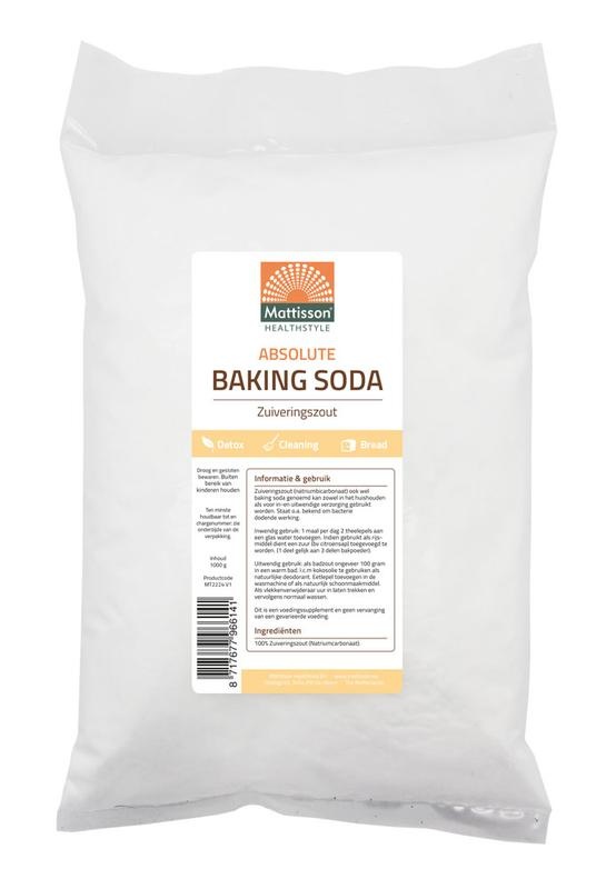Mattisson Backpulver Backpulver Natriumbicarbonat (1 kg)