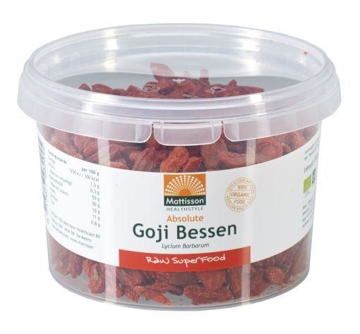 Mattisson Beeren-Goji getrocknetes Glas Bio (200 gr)
