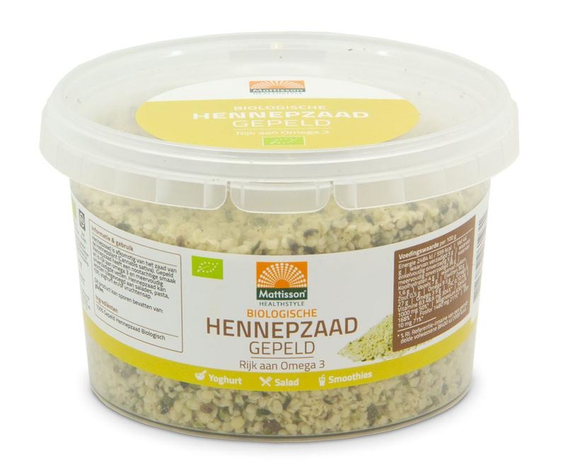 Mattisson Hanfsamen geschält bio (250 gr)