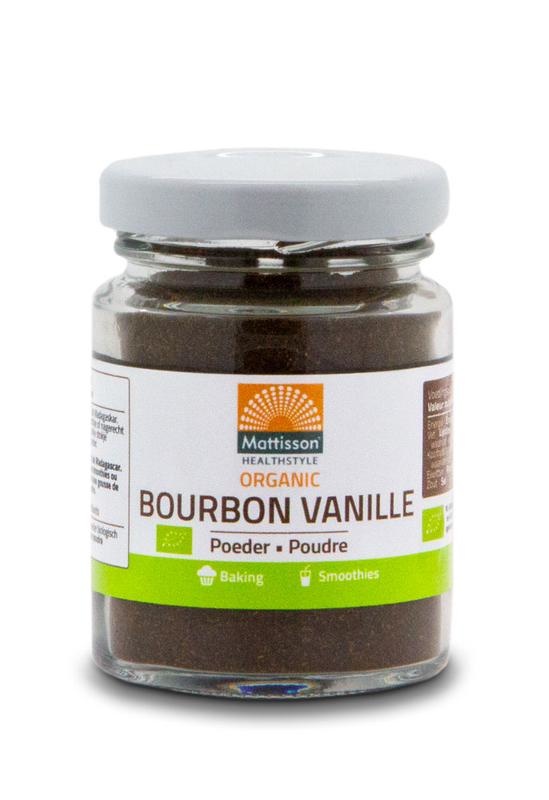 Mattisson Bourbon-Vanille-Pulver Bio (30 gr)