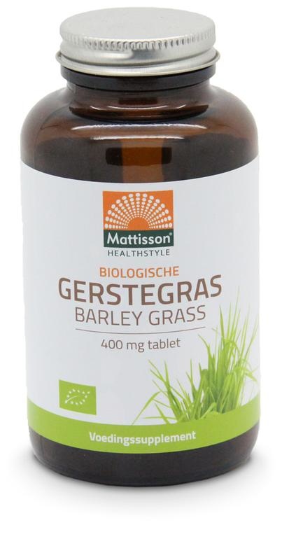 Mattisson Mattisson Gerstengras Gerstengras Europa 400 mg Bio (350 Tabletten)