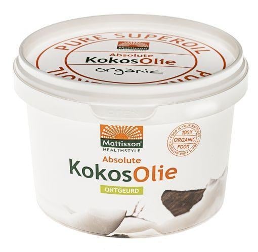 Mattisson Kokosöl geruchlos bio (500 gr)