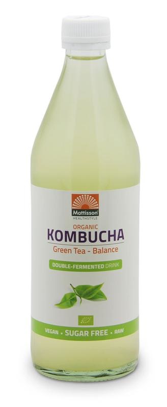 Mattisson Kombucha Grüntee - balance bio (500 Ml)