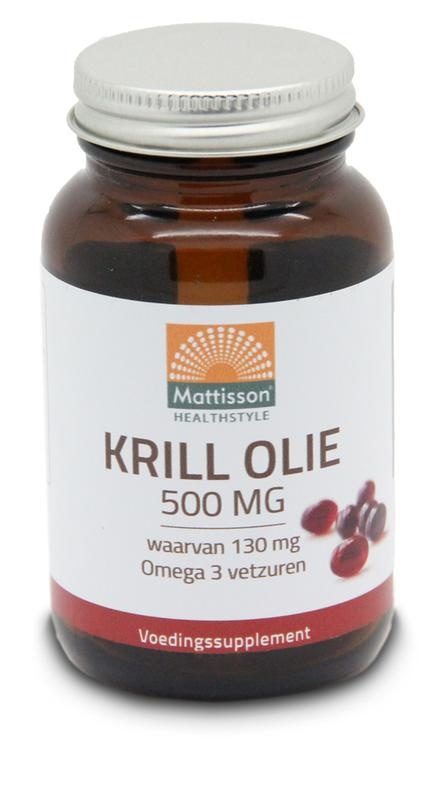 Mattisson Krillöl Omega 3 500 mg (60 Caps)