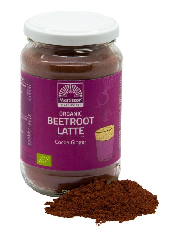 Mattisson Latte Rote Bete Ingwer - Kakao Bio (160 gr)