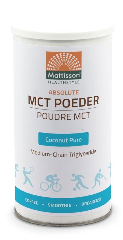 Mattisson MCT-Pulver Kokos pur (160 gr)