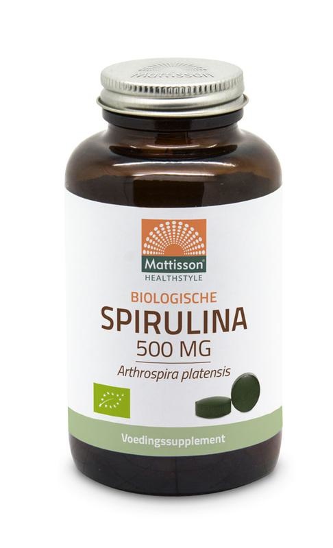 Mattisson Mattisson Spirulina 500 mg Bio (240 Tabletten)