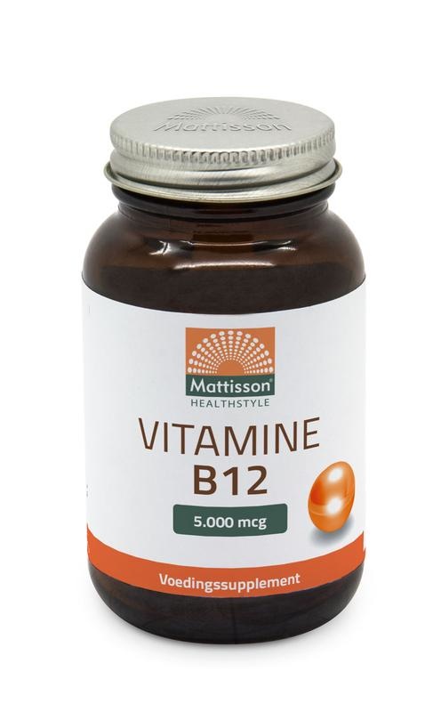 Mattisson Vitamin B12 5000 µg (60 Tab)