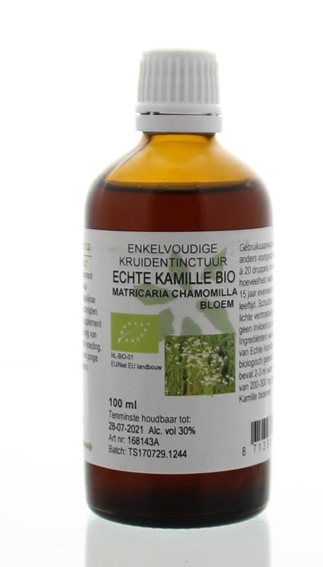 Natura Sanat Matricaria chamomilla/Echte Kamille Tinktur bio (100 Ml)