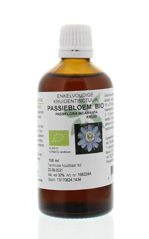 Natura Sanat Passiflora incarnata Kraut/Passionsblumentinktur bio (100 Ml)