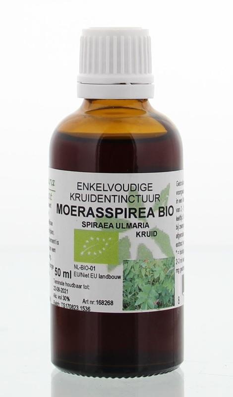 Natura Sanat Spiraea ulmaria Kraut / Mädesüß Tinktur bio (50 Ml)