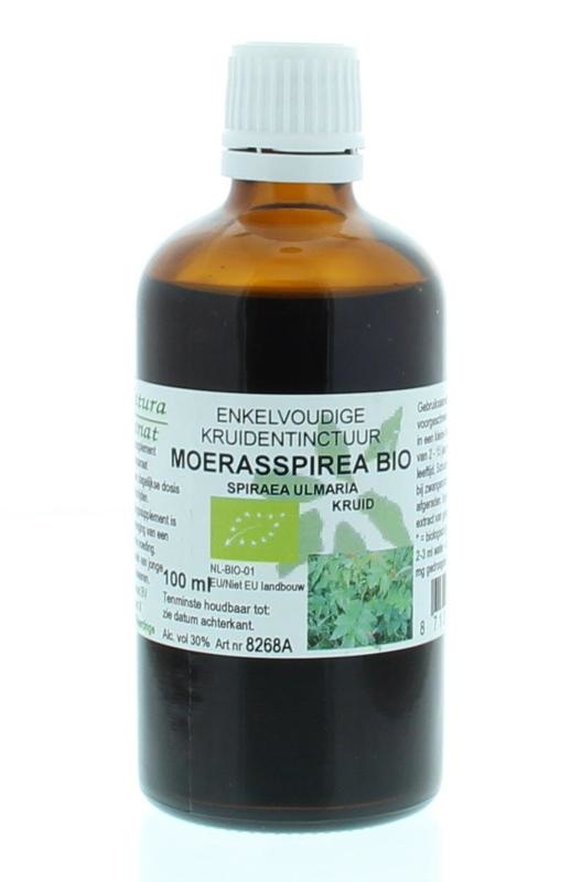 Natura Sanat Spiraea ulmaria Kraut / Mädesüß Tinktur bio (100 Ml)