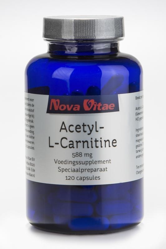 Nova Vitae Acetyl-L-Carnitin 588 mg (120 Caps)