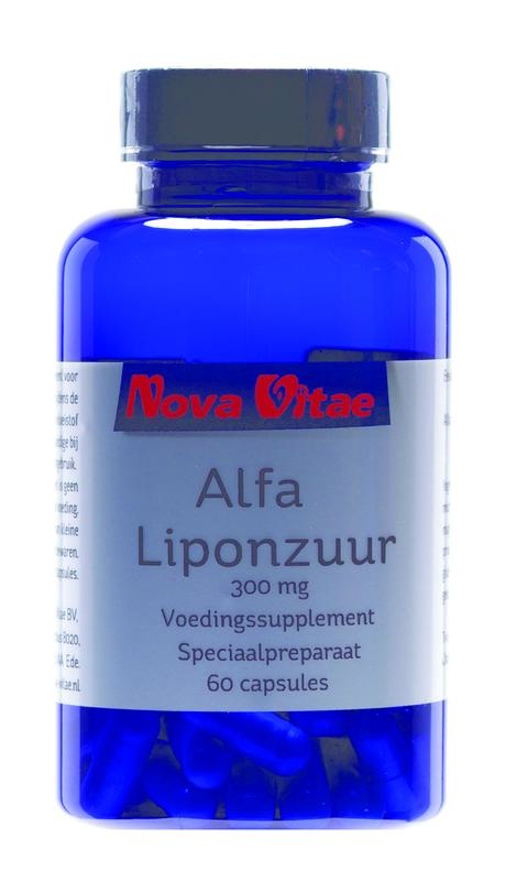 Nova Vitae Nova Vitae Alpha-Liponsäure 300 mg (60 Kapseln)