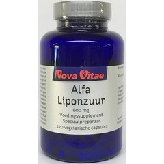 Nova Vitae Alpha-Liponsäure 600 mg (120 Kapseln)