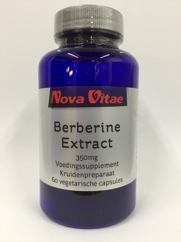 Nova Vitae Berberin-HCl-Extrakt 350 mg (60 VCaps)