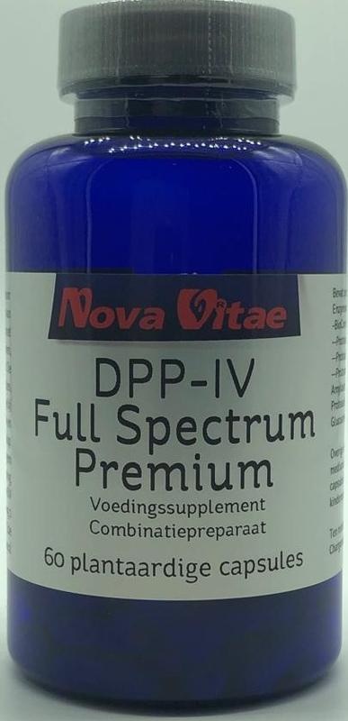 Nova Vitae Nova Vitae DPP-IV Full Spectrum Premium (60 vegetarische Kapseln)