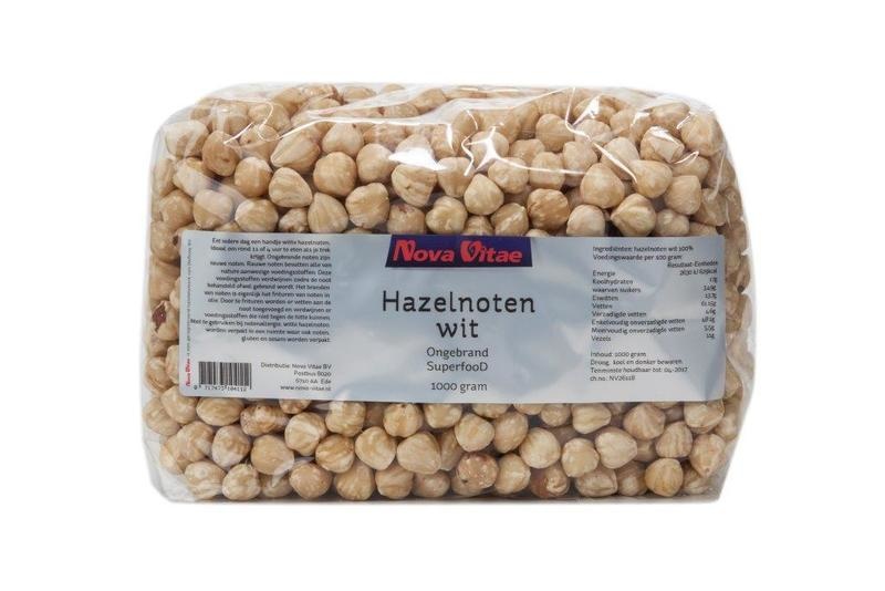 Nova Vitae Haselnüsse weiß ungeröstet roh (1 kg)