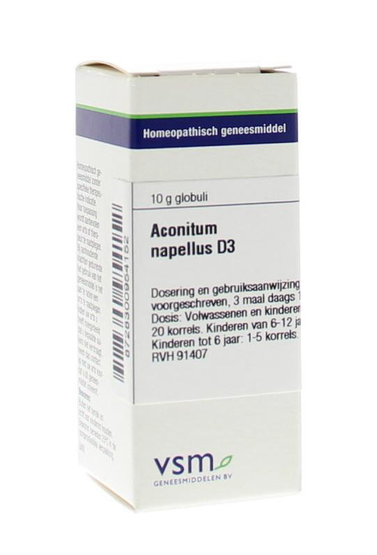 VSM VSM Aconitum napellus D3 (10 g)