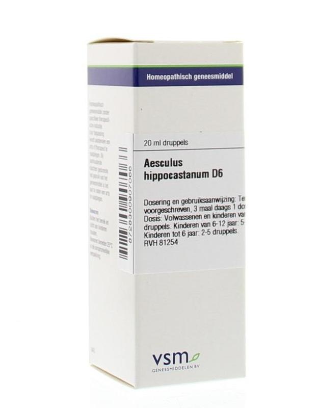 VSM VSM Aesculus hippocastanum D6 (20 Ml)