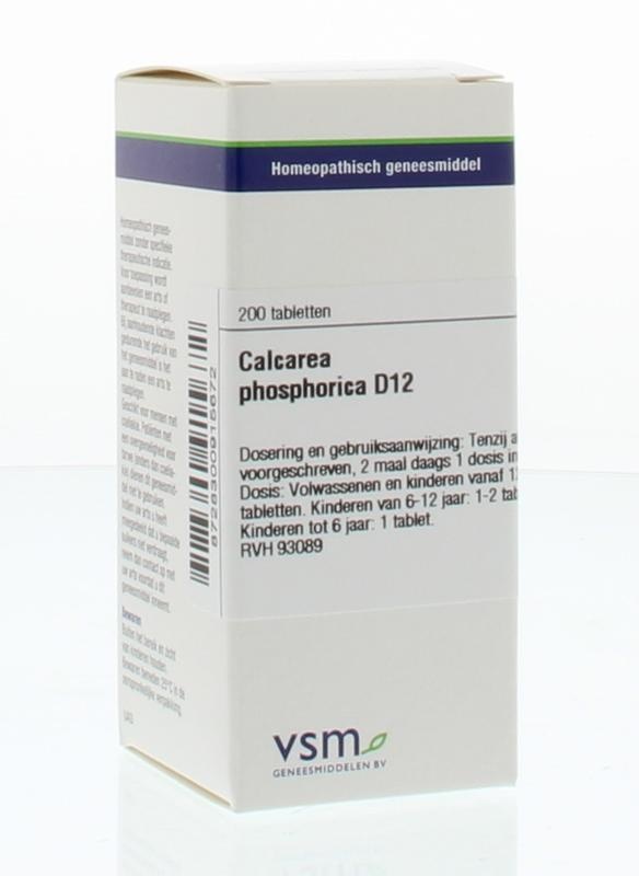 VSM VSM Calcium phosphorica D12 (200 Tab)