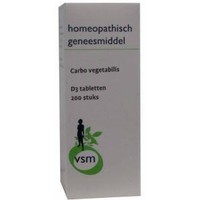 VSM VSM Carbo vegetabilis D3 (200 Tabletten)