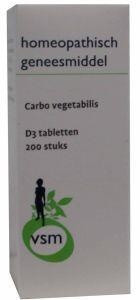 VSM VSM Carbo vegetabilis D3 (200 Tabletten)