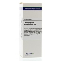 VSM Caulophyllum thalictr D6 (20ml)