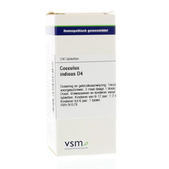 VSM Cocculus indicus D4 (200 Tabletten)