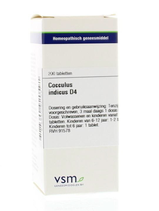 VSM VSM Cocculus indicus D4 (200 Tabletten)