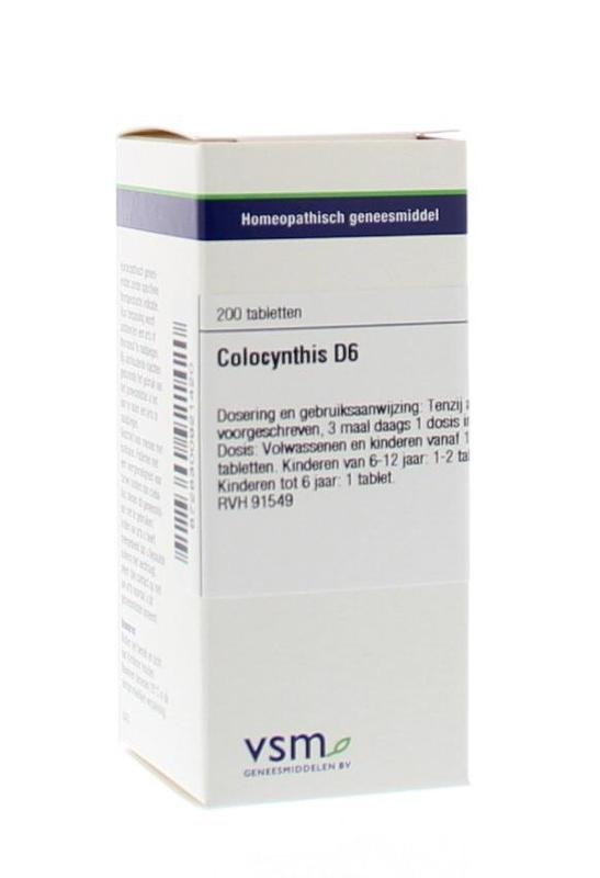 VSM VSM Colocynthis D6 (200 Tab)
