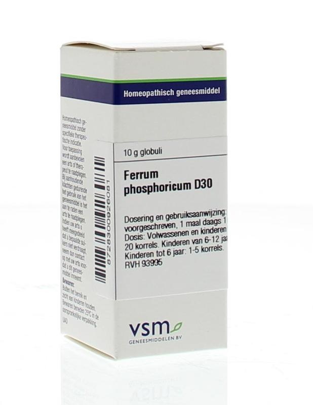 VSM VSM Ferrum phosphoricum D30 (10 gr)