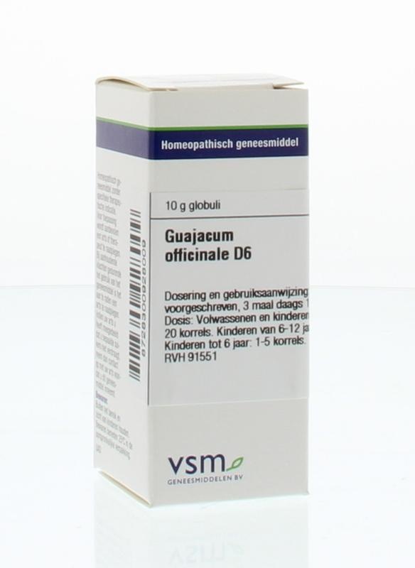 VSM VSM Guajacum officinale D6 (10 gr)