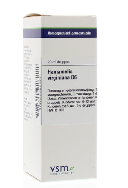 VSM VSM Hamamelis Virginiana D6 (20 ml)