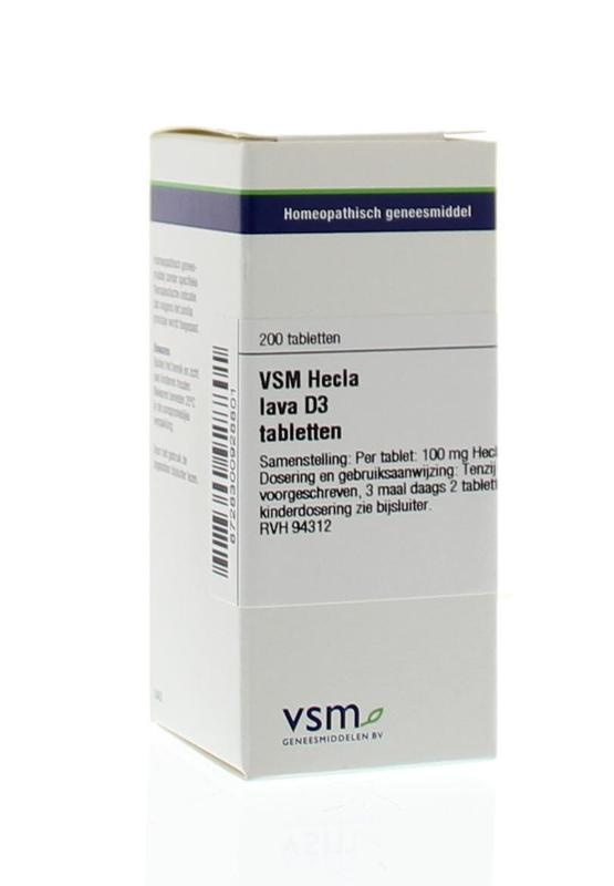 VSM VSM Hekla Lava D3 (200 Tabletten)