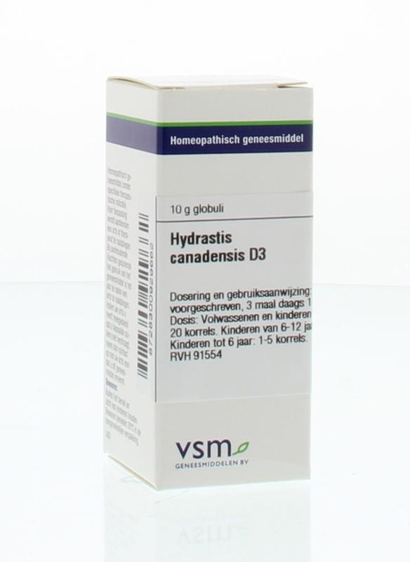 VSM VSM Hydrastis canadensis D3 (10 g)