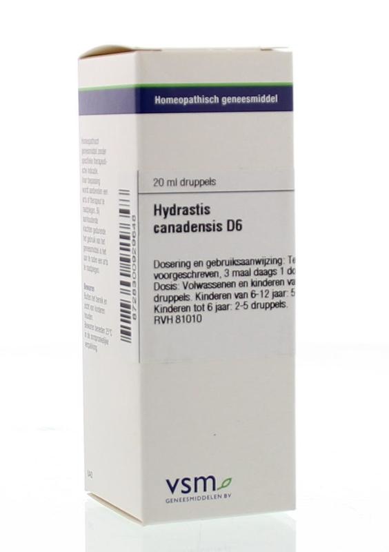 VSM VSM Hydrastis canadensis D6 (20 Ml)