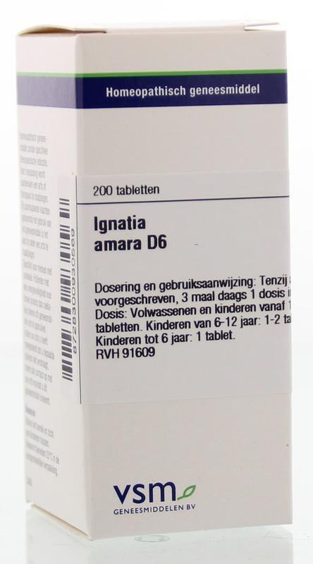 VSM VSM Ignatia amara D6 (200 Tab)