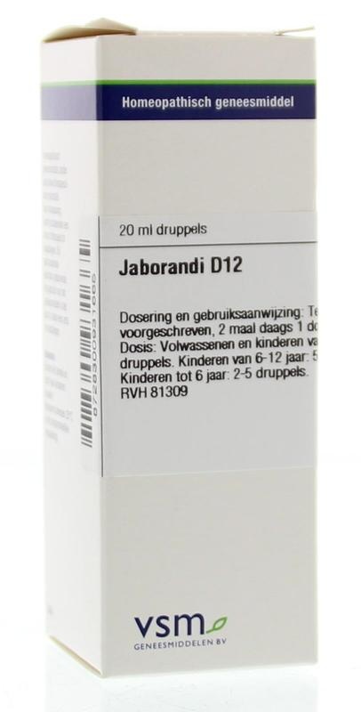 VSM VSM Jaborandi D12 (20 Ml)