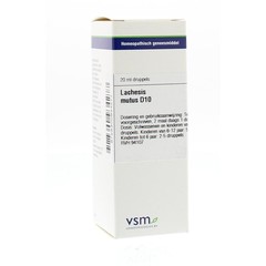 VSM Lachesis mutus D10 (20 ml)