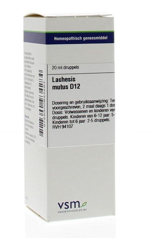 VSM VSM Lachesis mutus D12 (20 ml)