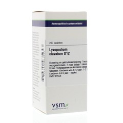 VSM Lycopodium Clavatum D12 (200 Tabletten)