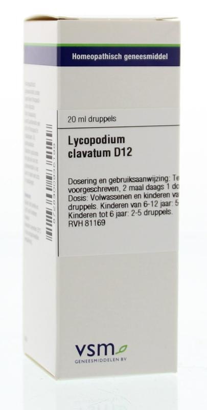 VSM VSM Lycopodium clavatum D12 (20 Ml)