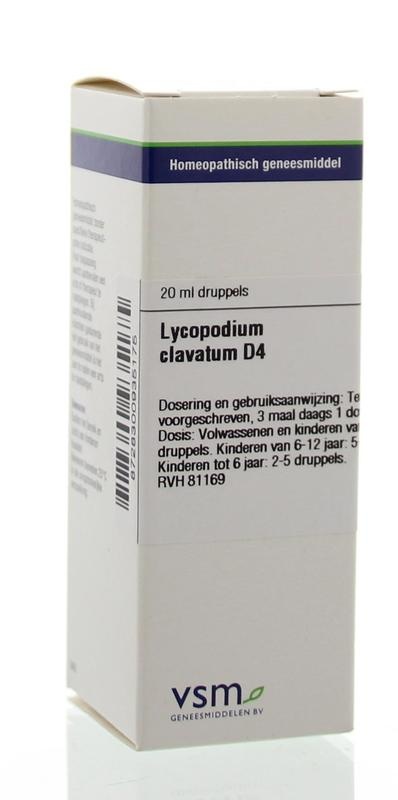 VSM VSM Lycopodium clavatum D4 (20ml)