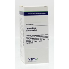 VSM Lycopodium Clavatum D6 (200 Tabletten)