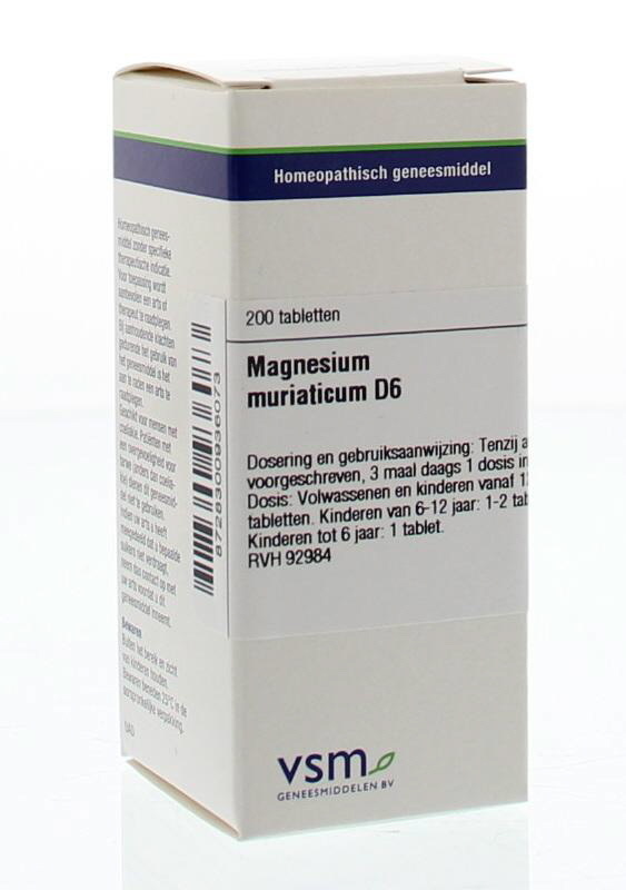 VSM VSM Magnesiumchlorid D6 (200 Tabletten)
