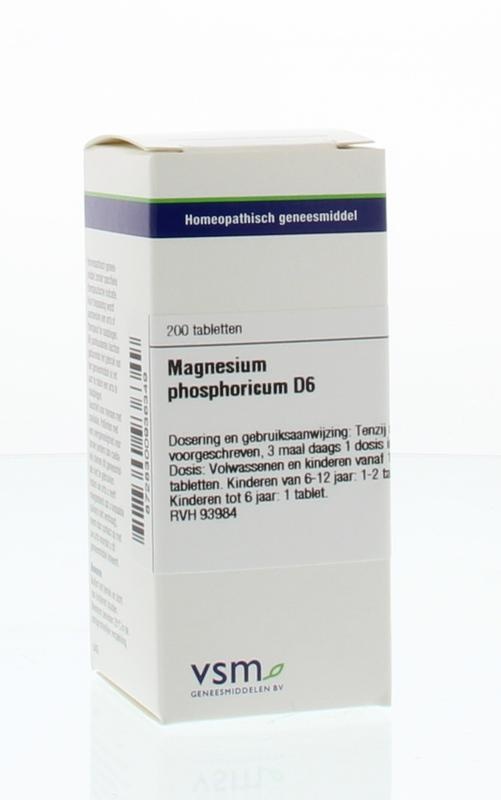 VSM VSM Magnesium Phosphoricum D6 (200 Tab)
