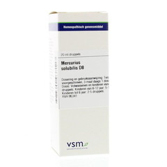 VSM Quecksilber Solubilis D8 (20ml)