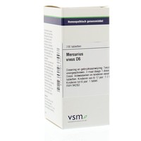 VSM VSM Mercury vivus D6 (200 Tabletten)