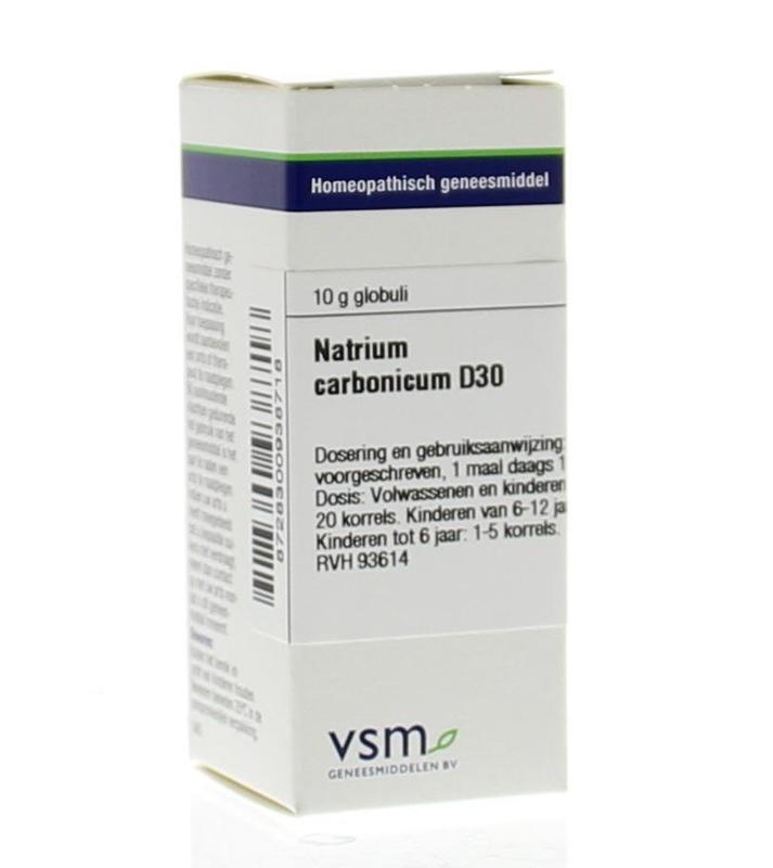 VSM VSM Natrium carbonicum D30 (10 gr)